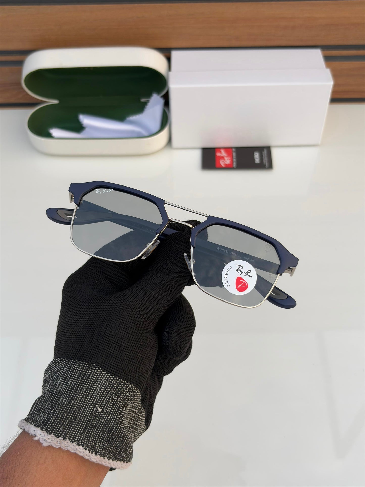 Ray-Ban Inspired Rimless Premium Sunglasses