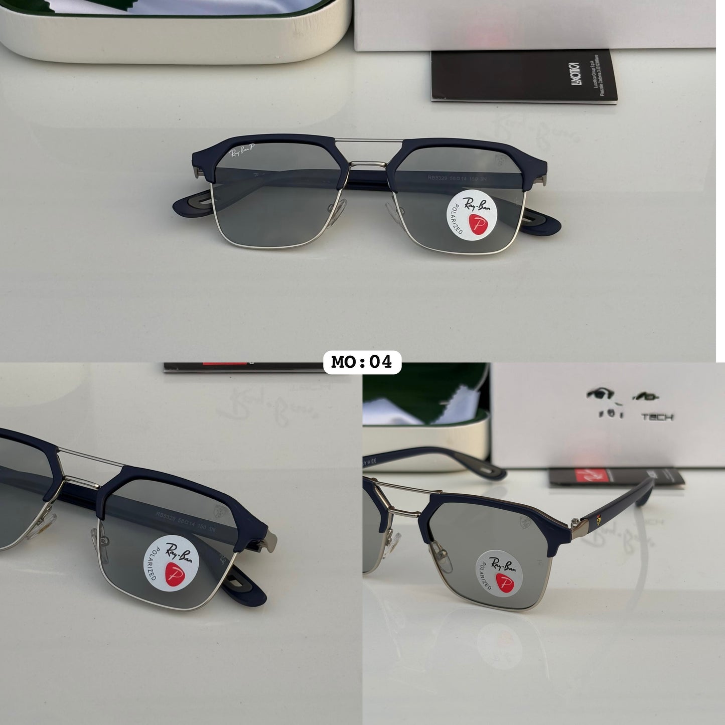 Ray-Ban Inspired Rimless Premium Sunglasses