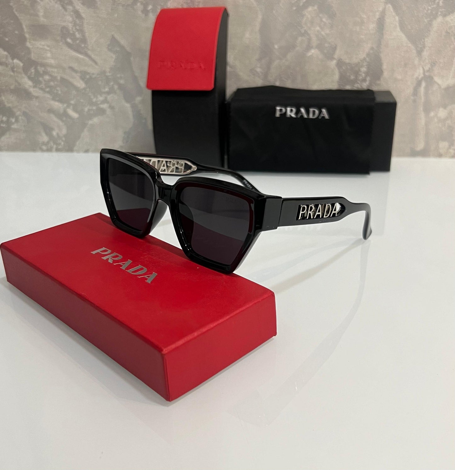 Prada Black Premium Sunglasses