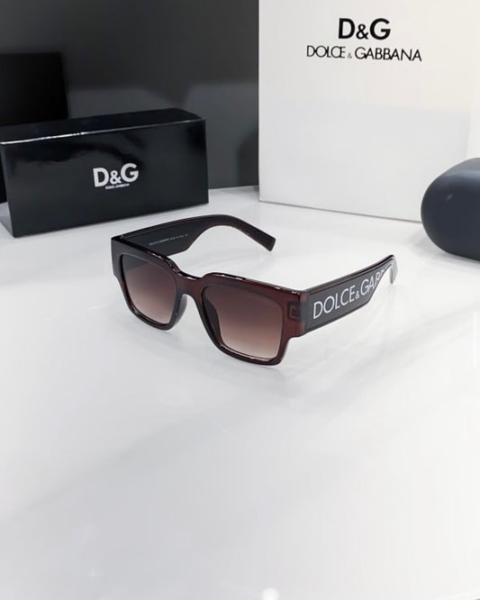 Dolce & Gabbana Brown Unisex Sunglasses – Timeless Elegance