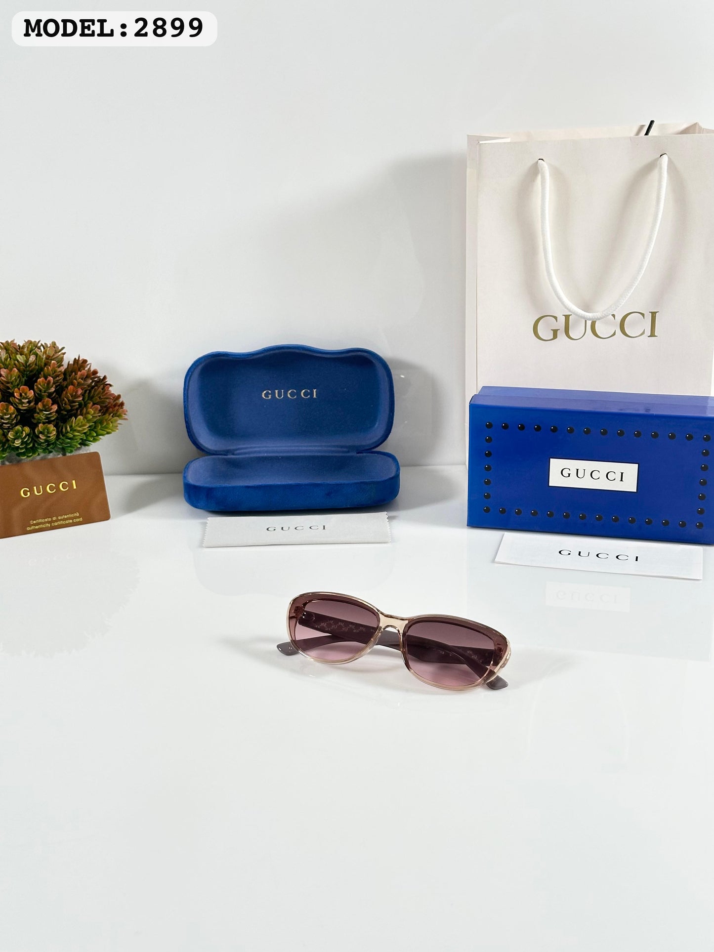 Gucci Inspired Pink Premium Sunglasses