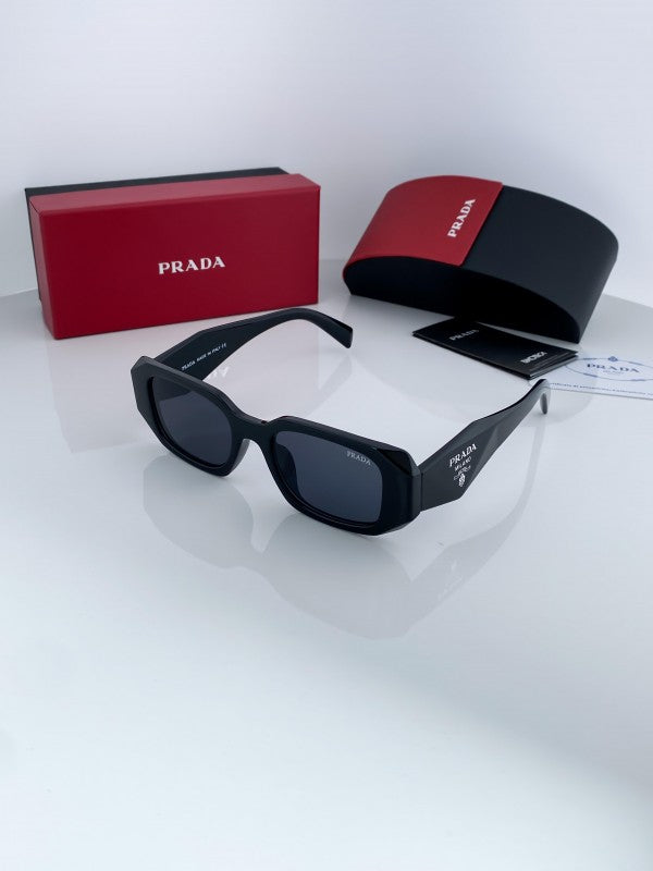 Prada Inspired Black Premium Sunglasses – Karan Aujla Style