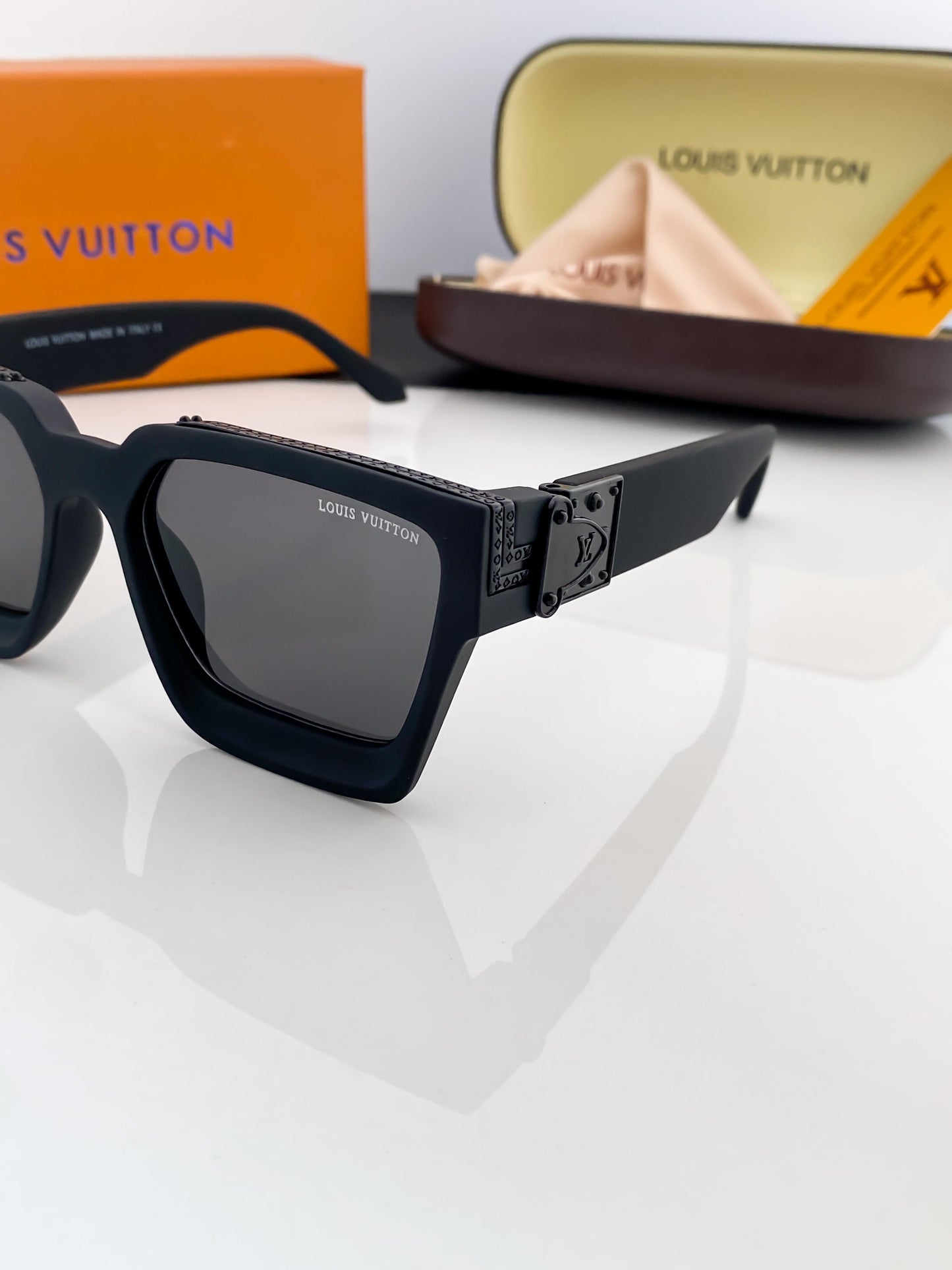 LV Inspired Black Premium Sunglasses