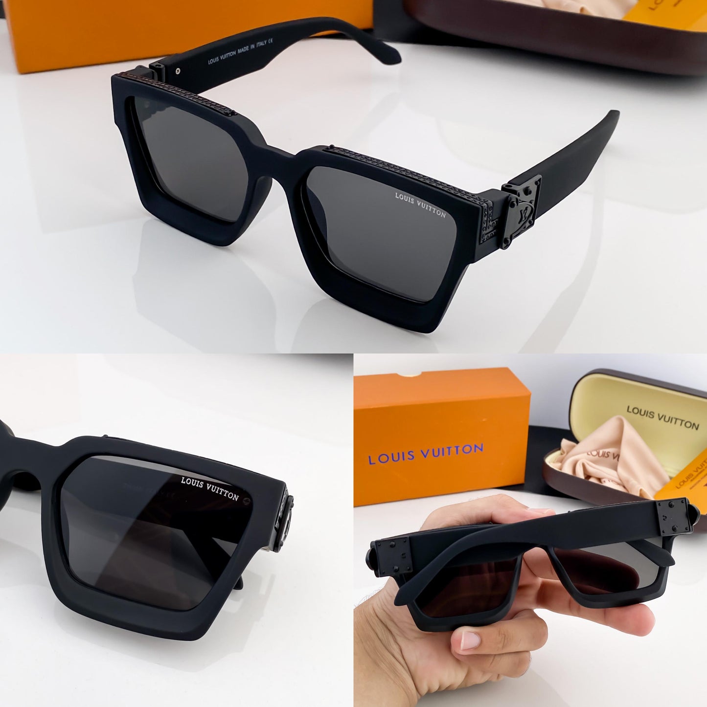 LV Inspired Black Premium Sunglasses