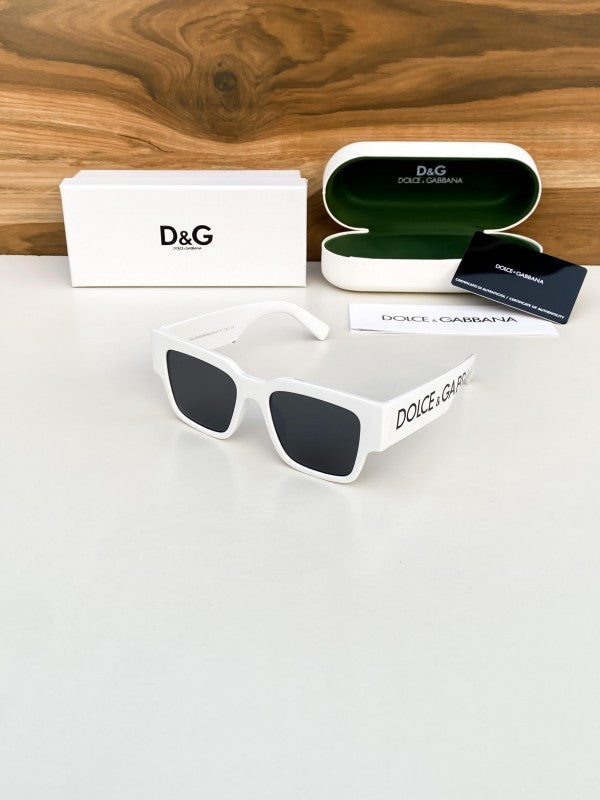 Dolce & Gabbana Inspired White Sunglasses