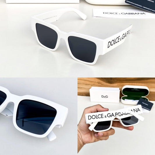 Dolce & Gabbana Inspired White Sunglasses