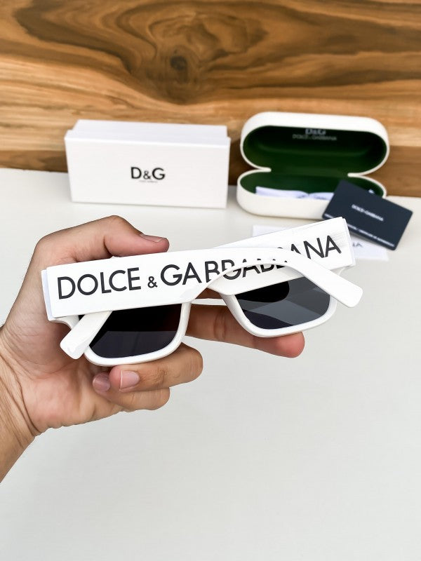Dolce & Gabbana Inspired White Sunglasses
