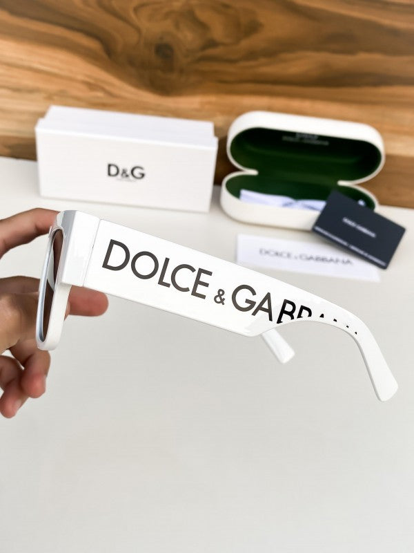 Dolce & Gabbana Inspired White Sunglasses