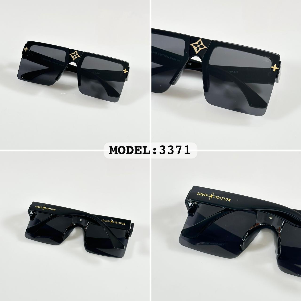 LV Inspired Rimless Sunglasses for Men & Women – Luxury UV400 Designer Eyewear