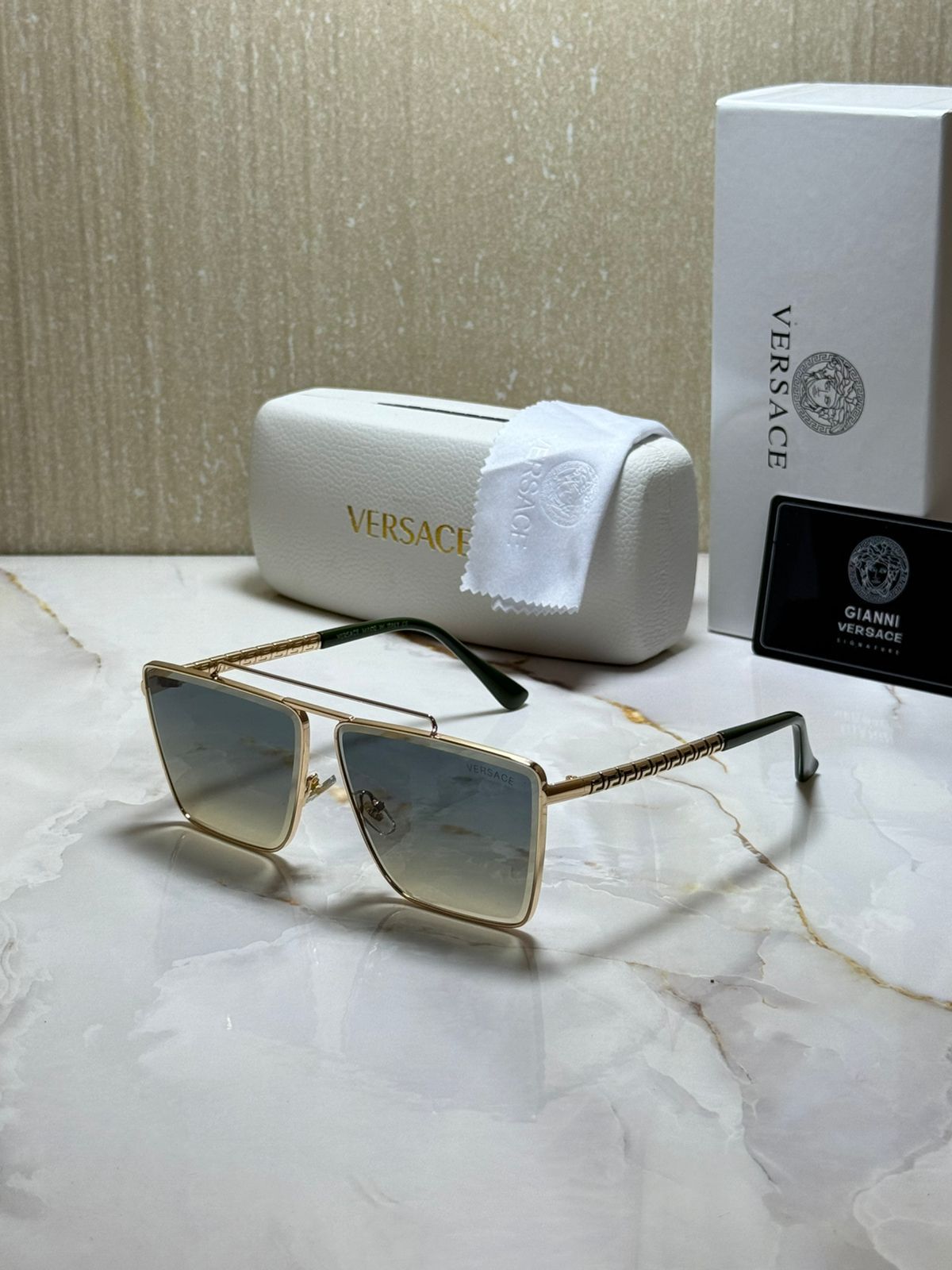 Versace Inspired Sunglasses – Bold Designer Style UV Protection Eyewear for Men & Women