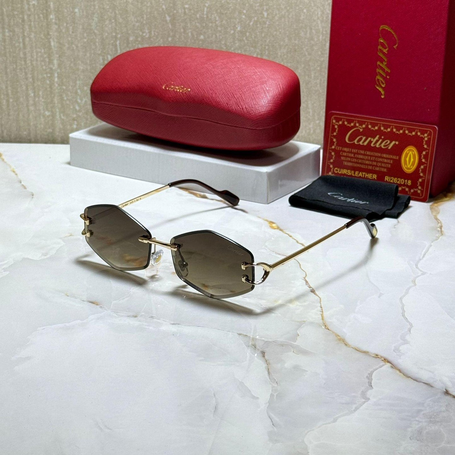 Cartier inspired sunglasses